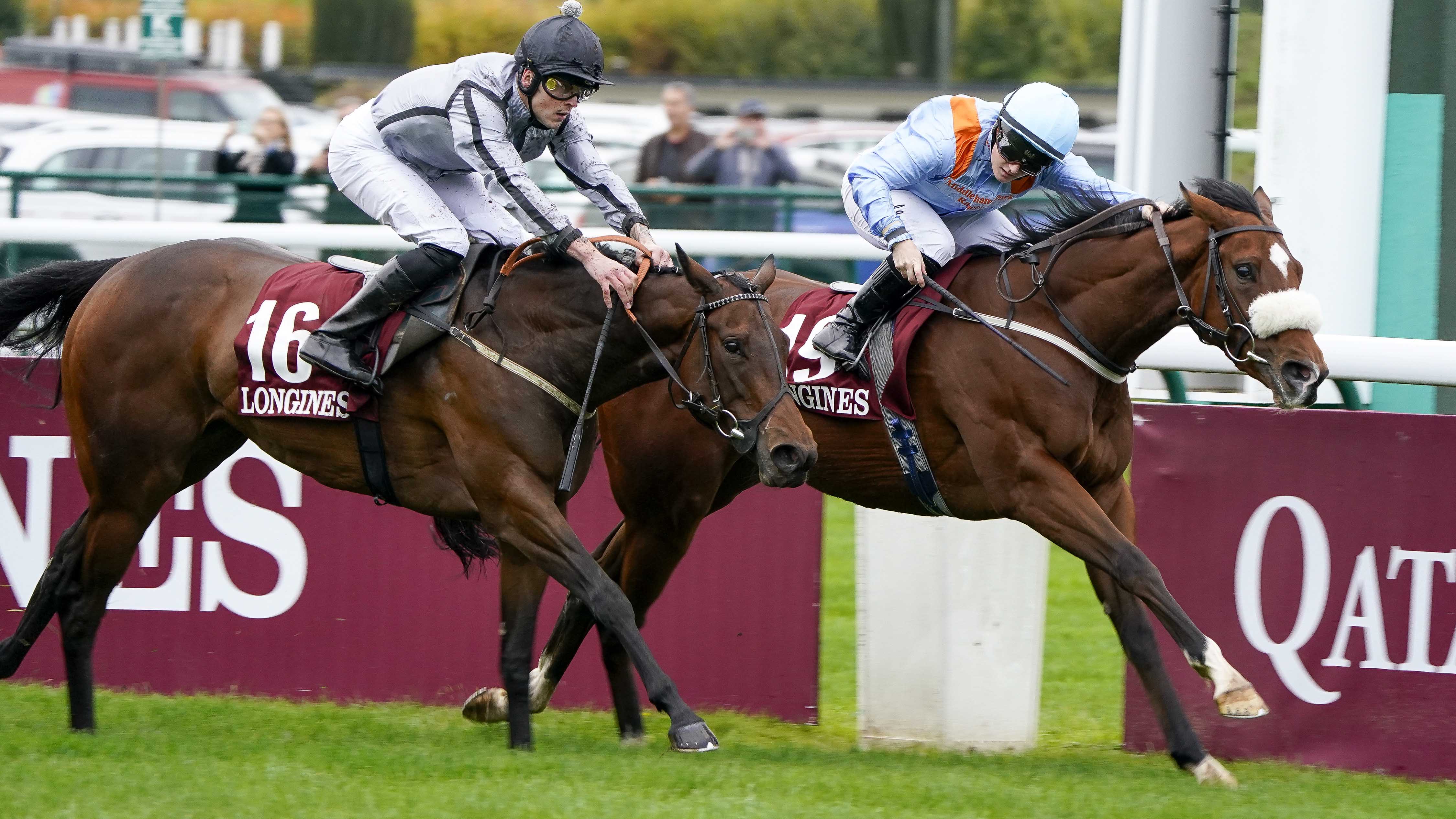 The Platinum Queen wins Prix de l Abbaye at ParisLongchamp